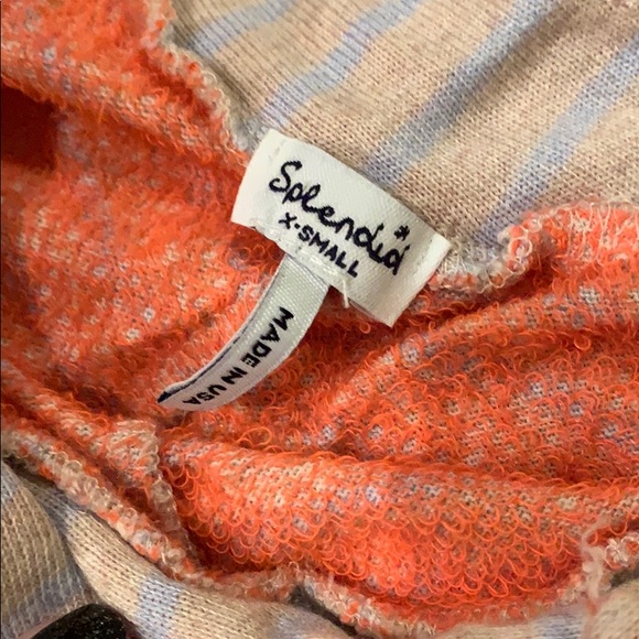 Splendid super cute tan and baby blue shorts - Picture 3 of 4